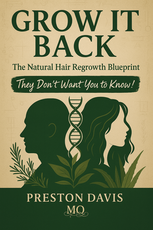GROW IT BACK: The Natural Hair Regrowth Blueprint (Journal) – by Preston Davis